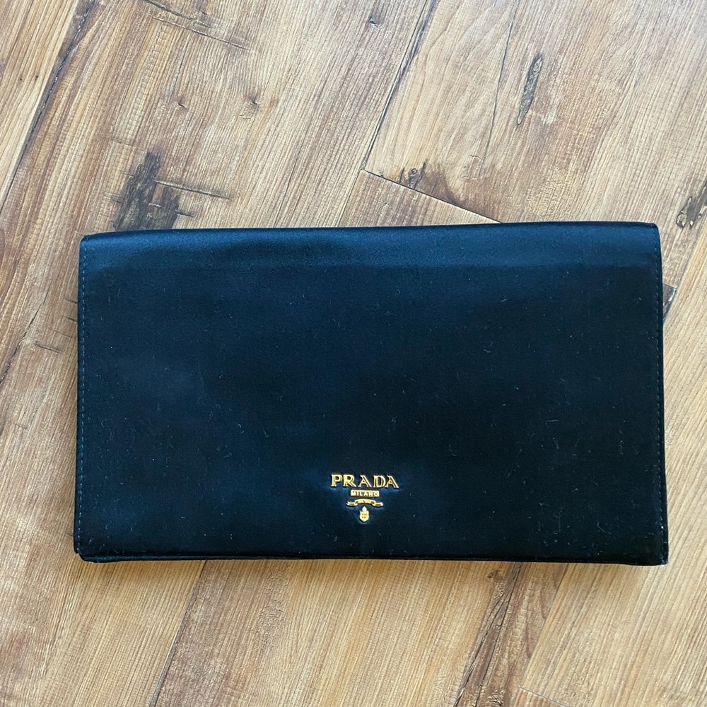 Prada Silk Clutch